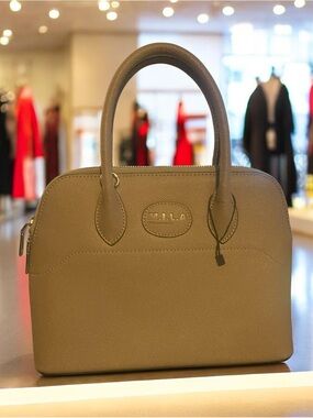 Gray M.I.L.A satchel bag NWOT